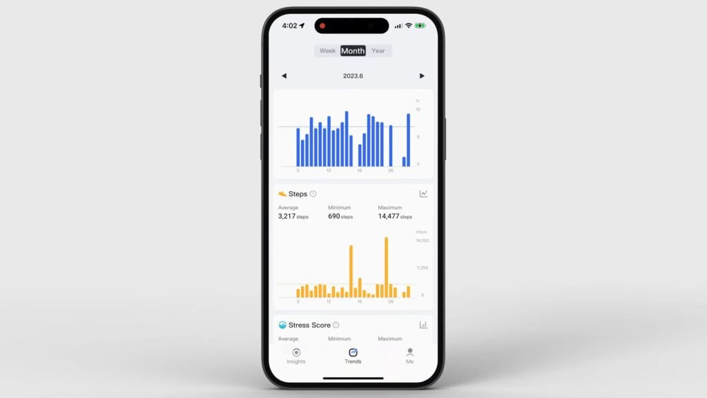 Ringconn Smart Ring Activity